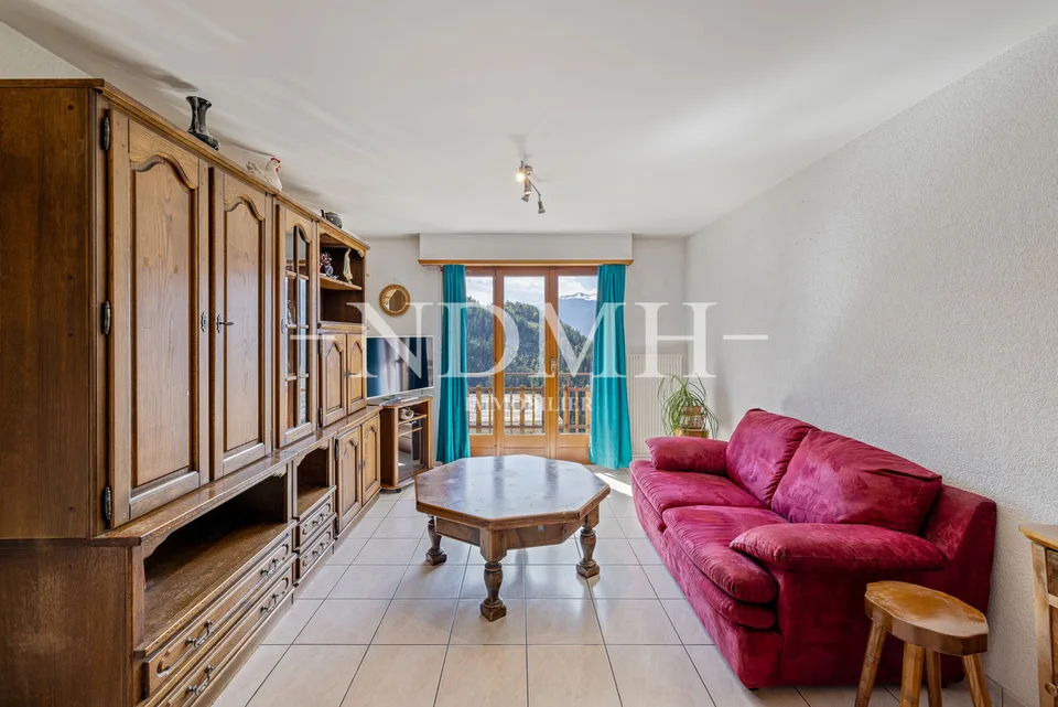 Prächtige Wohnung mit atemberaubendem Blick auf das Rhône-Tal
