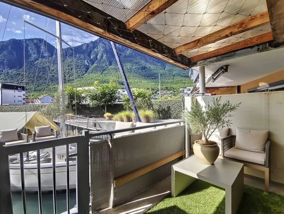 Einzigartiges und superbes Duplex von 4,5 Zimmern in der Marina