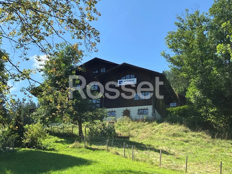 Ampio chalet di 250m2 in vendita al Lac Noir - 1716 Schwarzsee