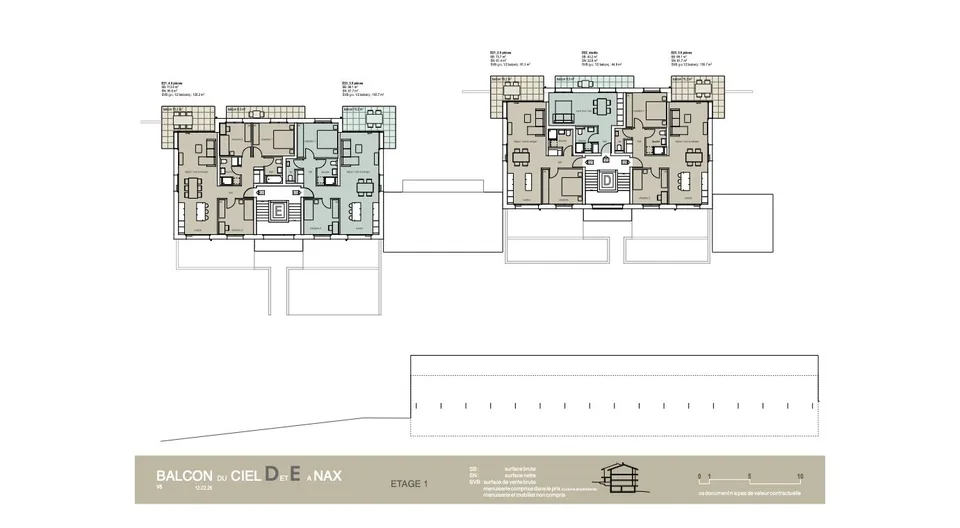 Balcone del Cielo a Nax - Residenze principali dal monolocale ai 4 locali, attualmente in fase di costruzione, con consegna prevista per l'inverno 2026/2027 – foto 12 di 13