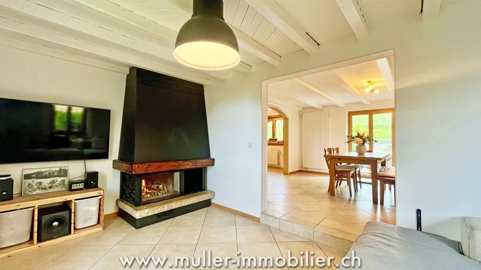 5.5 Zimmer Einfamilienhaus in Villars-Bramard – Foto 6 von 13