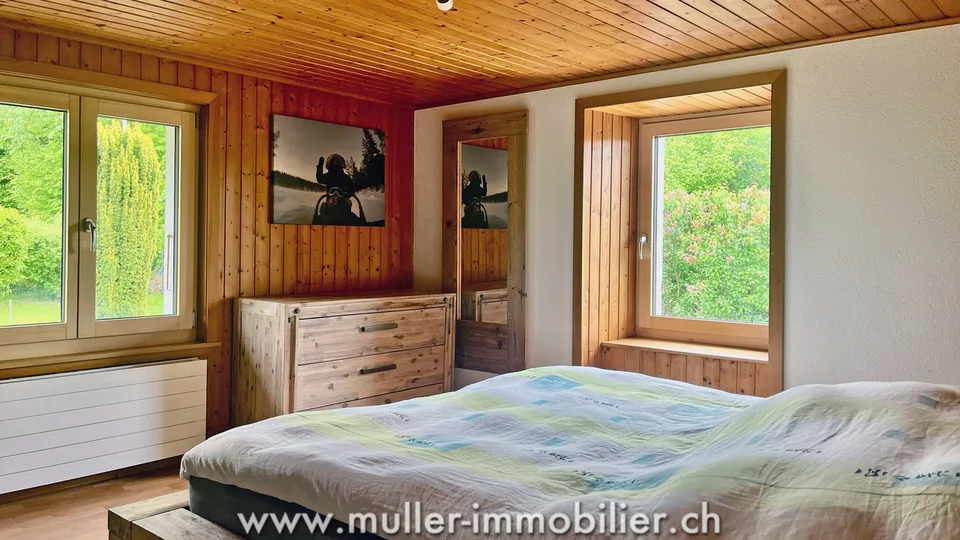 5.5 Zimmer Einfamilienhaus in Villars-Bramard – Foto 9 von 13