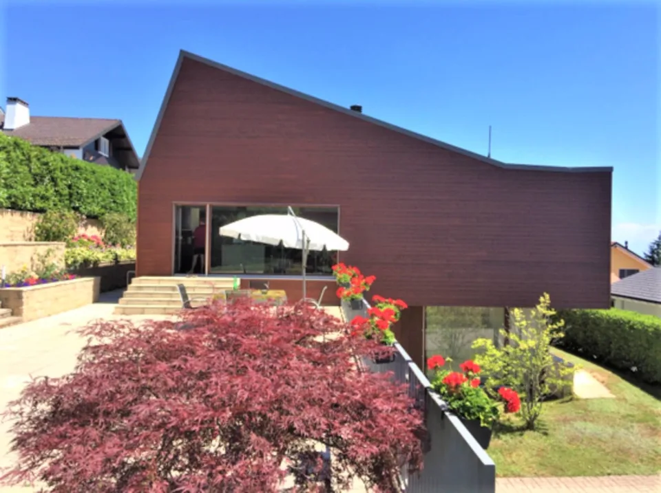 Villa individuelle 7.5 pièces - Unique ! Villa d'architecte contemporaine, vue lac et Mont-Blanc – photo 8 sur 9