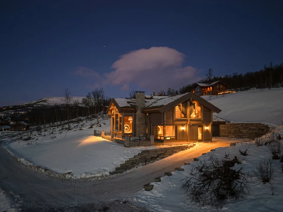 High-End Luxurious Mountain Home with stunning mountain views in Geilo, Norway