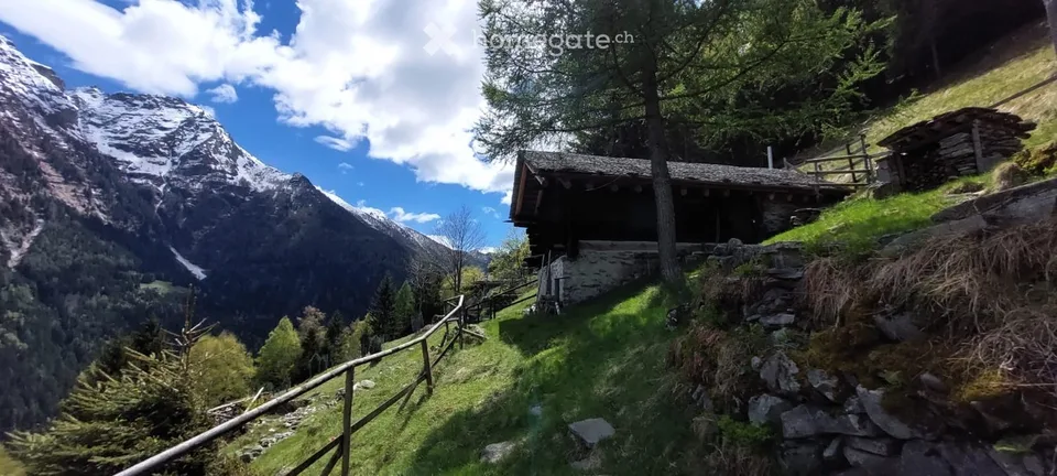 Rustico historique sur l'Alp Cavaionc / Calancatal