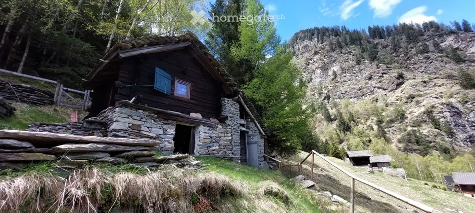 Rustico historique sur l'Alp Cavaionc / Calancatal