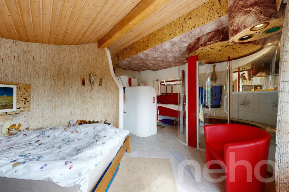 Appartamento con concetto di spazio aperto, serra e carattere speciale – foto 16 di 20