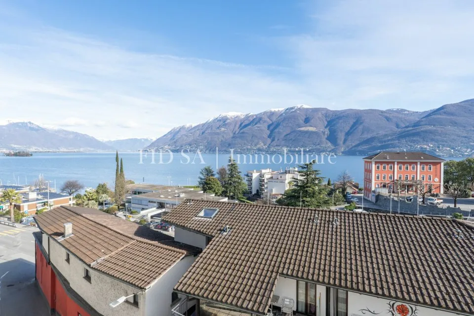 BRISSAGO - Appartamento di 2.5 locali con vista lago - a pochi passi dal lago