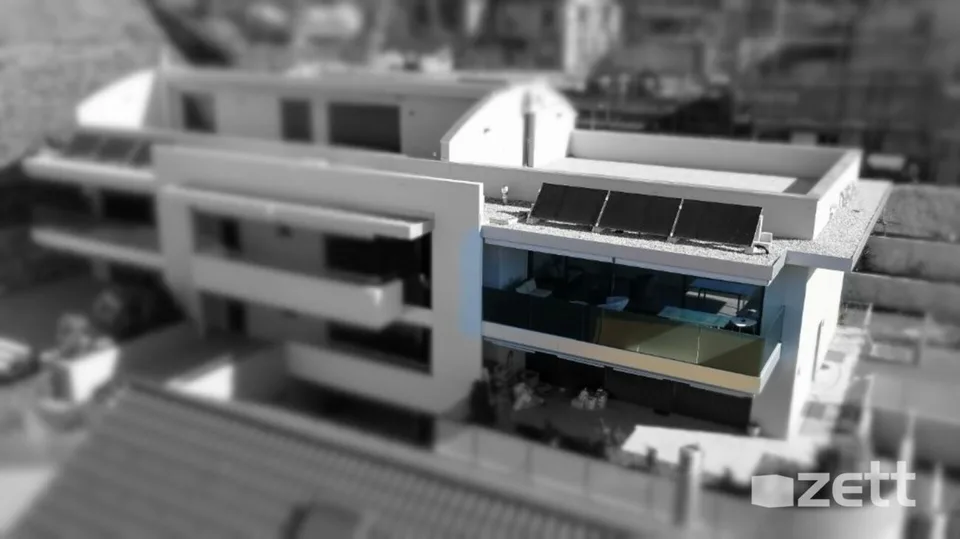 Lugano - Residenza 7Bello - 3.5-Zimmer-Wohnung im 1. Stock mit großer Terrasse