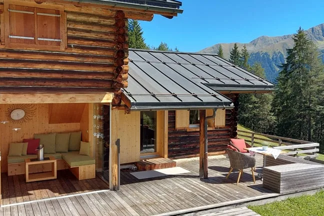Luxuriöses Maiensäss an Toplage mit Panoramasicht bei Davos