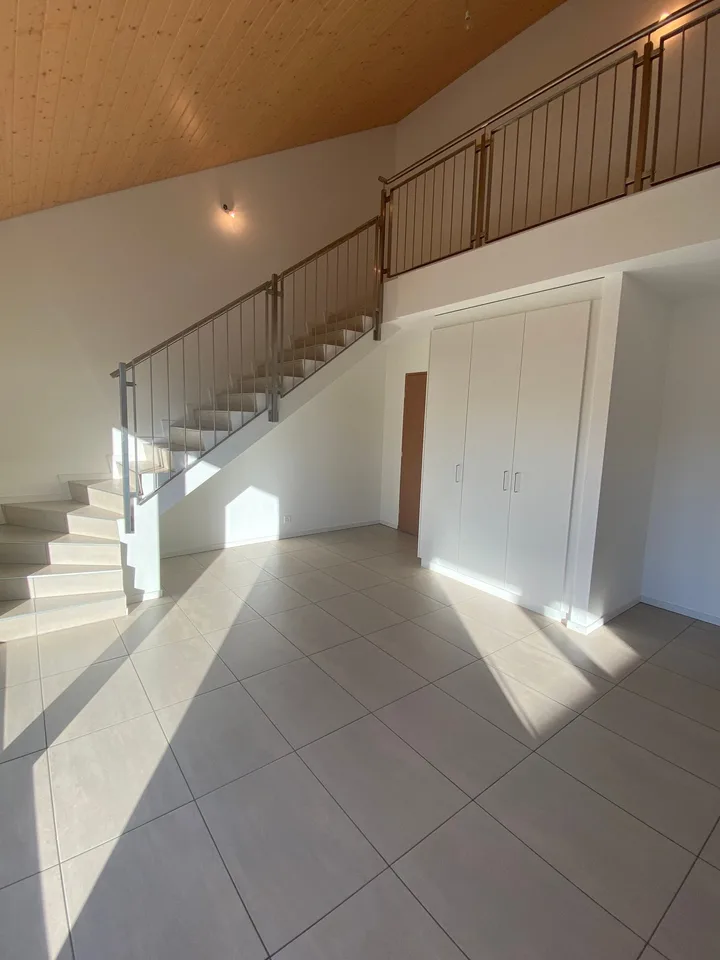 Ampio appartamento duplex di 5.5 locali con vista panoramica a Blonay