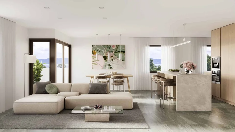 Duplex de 4.5 pièces avec balcons