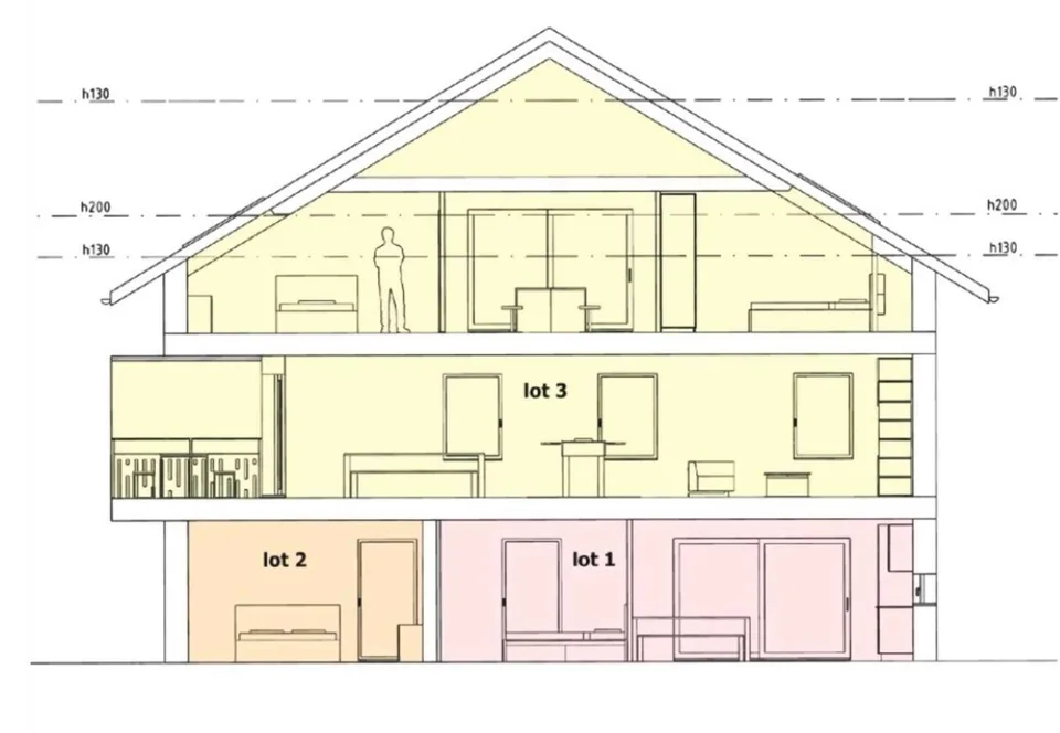 Duplex de 4.5 pièces avec balcons – Foto 17 von 22