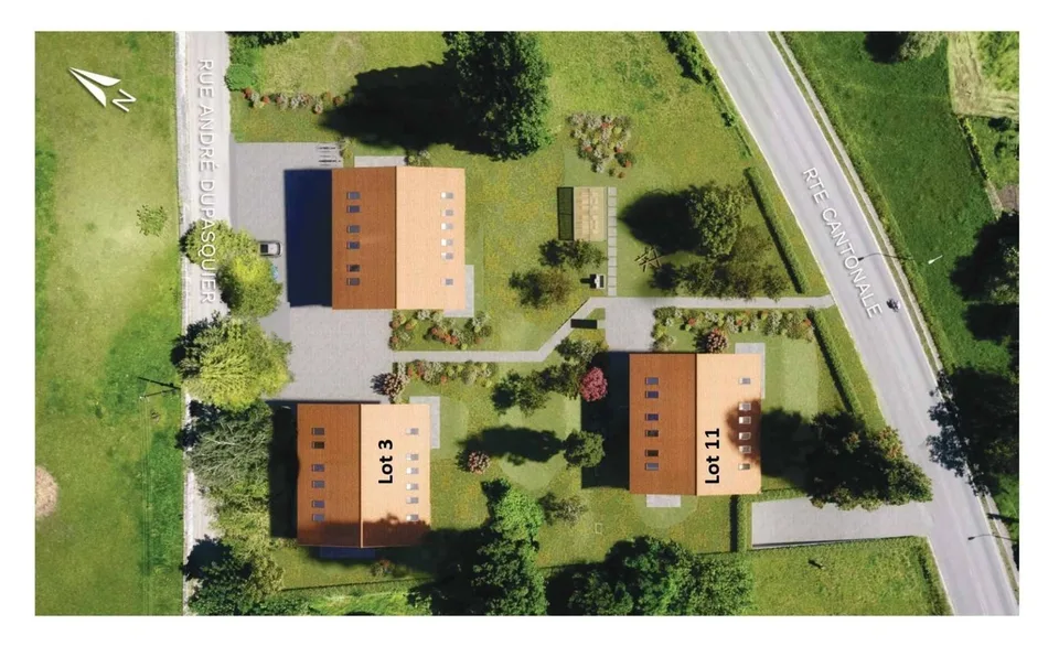 Duplex de 4.5 pièces avec balcons – Foto 15 von 22