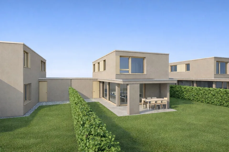 Tre splendide Ville Unifamiliari di 5.5 Locali a Caslano