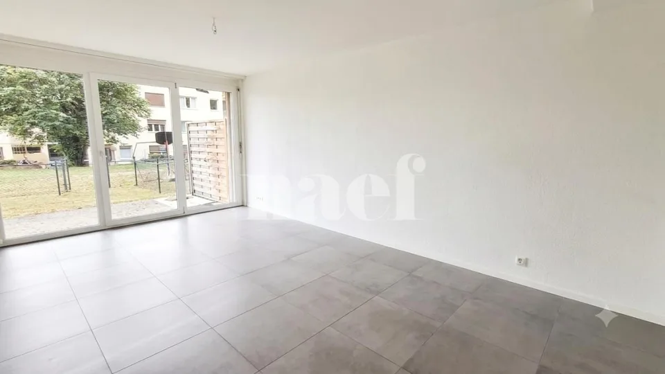Zweizimmerwohnung im Erdgeschoss