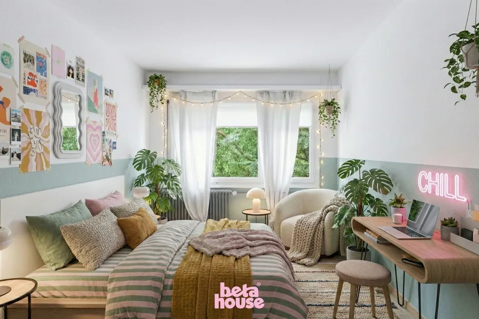 Möbliertes Zimmer für Studierende - betahouse Co-Living Zürich (Zürichberg) - ab CHF 999 inkl. - ab sofort