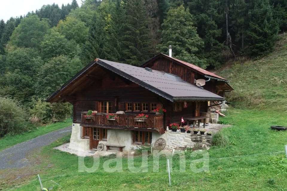 Chalet d'alpage situé au Croquolet