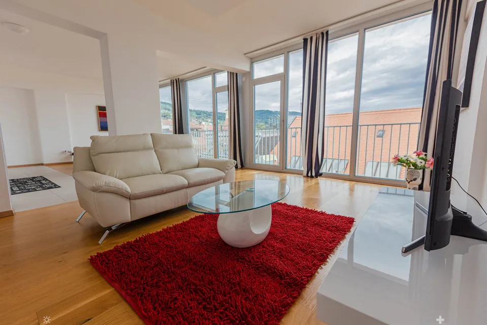 Luxuriöse möblierte 2.5-Zimmer-Wohnung mit Service im Zentrum von Biel