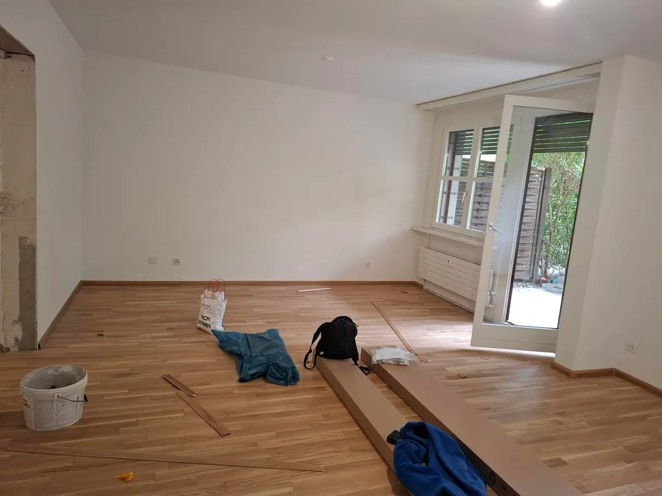 Charmante 1.5-Zimmer-Wohnung in Basel mit Gartensitzplatz