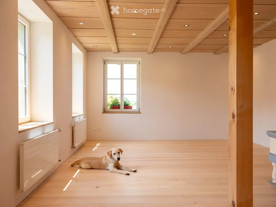 Neue moderne 2.5 Zi. Wohnung mit Charme in Bauernhaus im EG – Foto 10 von 11