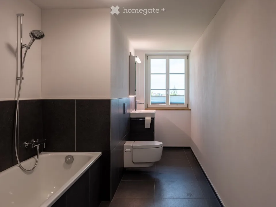 Neue moderne 2.5 Zi. Wohnung mit Charme in Bauernhaus im EG – Foto 6 von 11