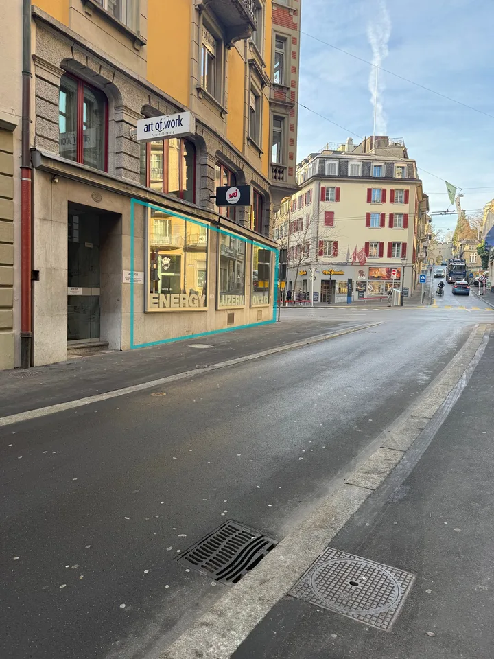 Attraktive Geschäftsfläche an zentraler Lage in Luzern