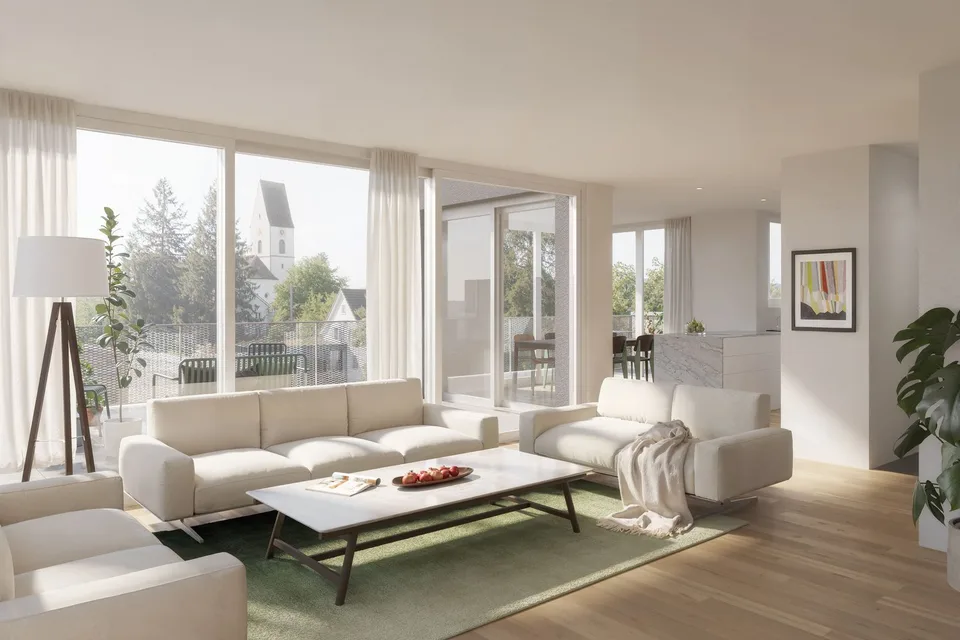 Luxus über den Dächern von Freienbach – Attikawohnung mit 160 m² Sonnenterrasse & Seesicht