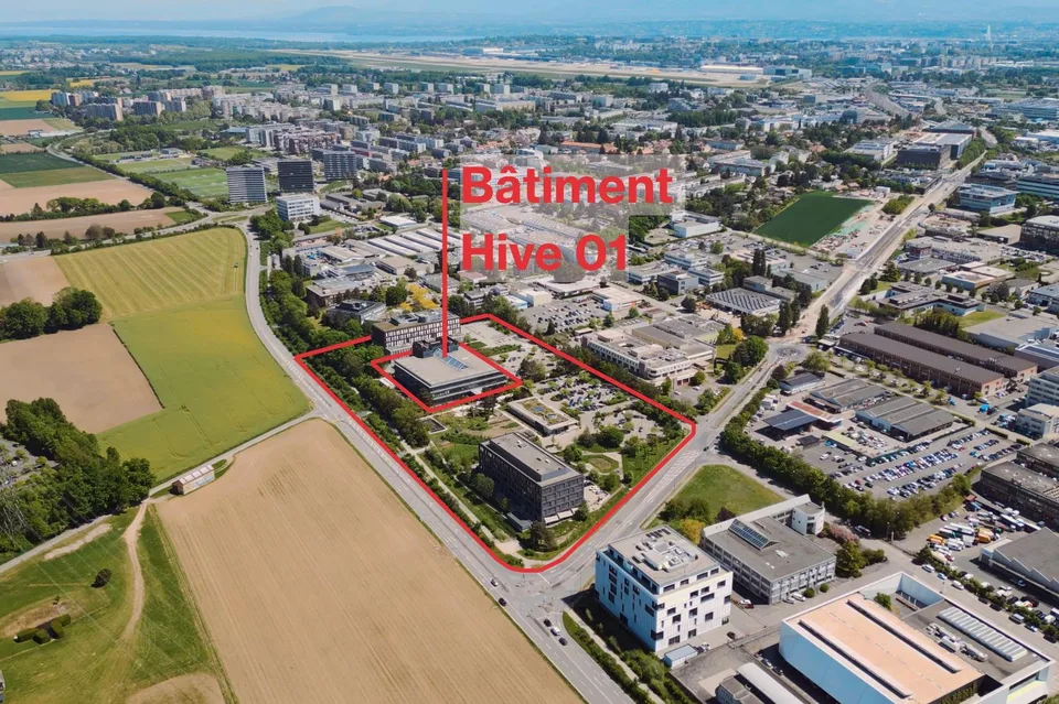Büro von 230 m2 vollständig ausgestattet in Meyrin
