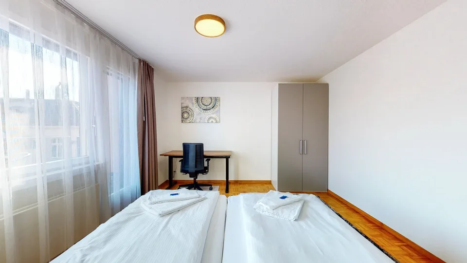 Appartement élégant de 4 pièces meublé avec cheminée et 3 balcons à Zürich Seefeld – photo 6 sur 30