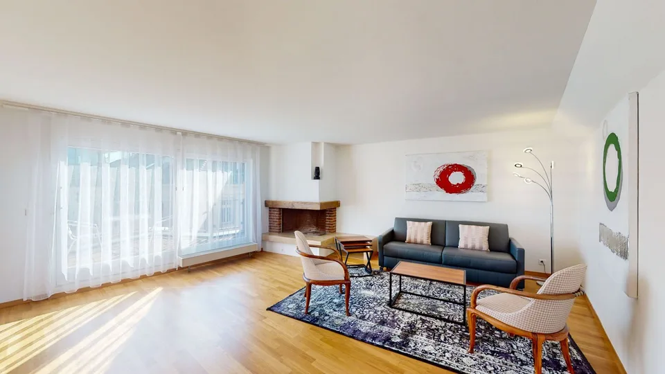 Appartement élégant de 4 pièces meublé avec cheminée et 3 balcons à Zürich Seefeld – photo 11 sur 30