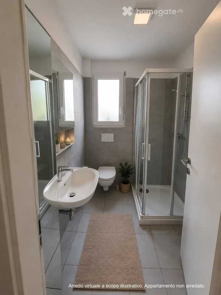 Accogliente appartamento di 3 locali con giardino privato