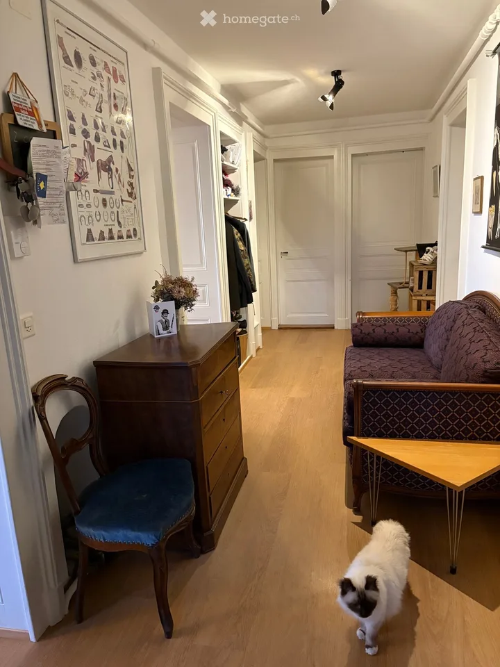 Charmante 4.5-Zimmer-Wohnung mit Seeblick am Quai Max-Petitpierre