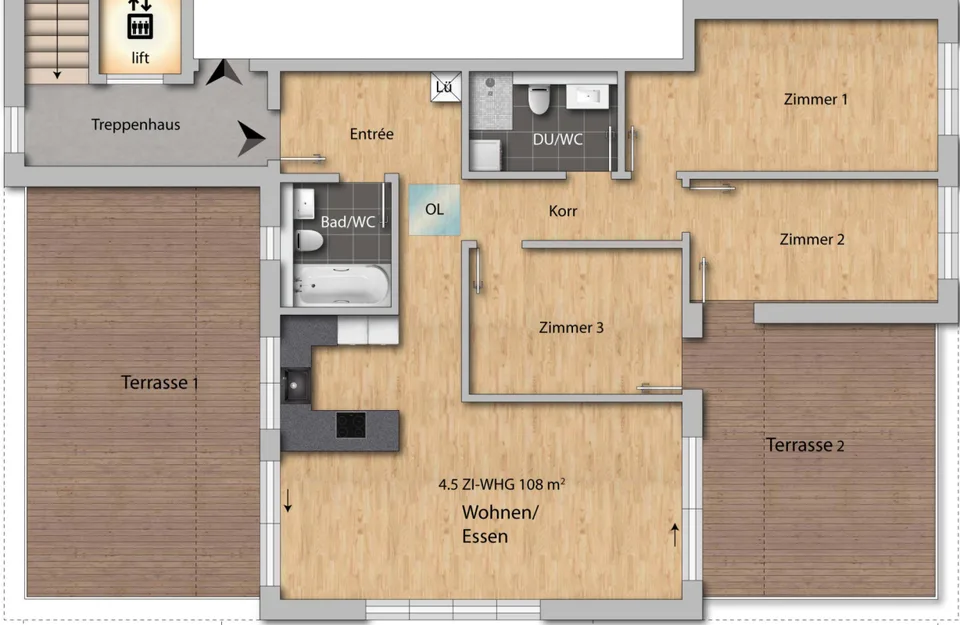 Upgrade your Living! 4½-Zimmer-Attikawohnung mit hohem Ausbaustandard und vielen Extras