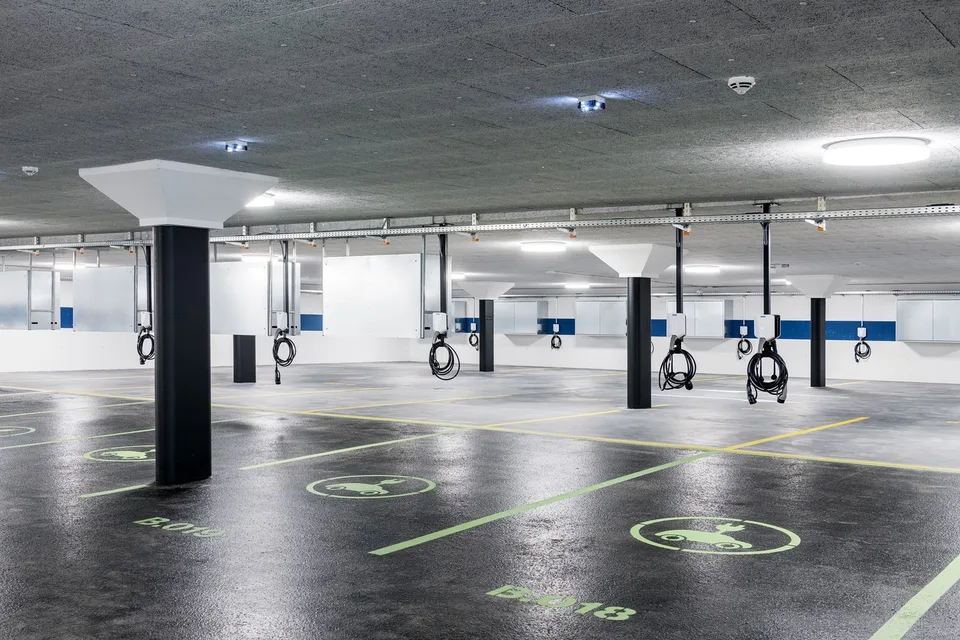 Diritti di parcheggio gratuiti nel parcheggio sotterraneo in affitto