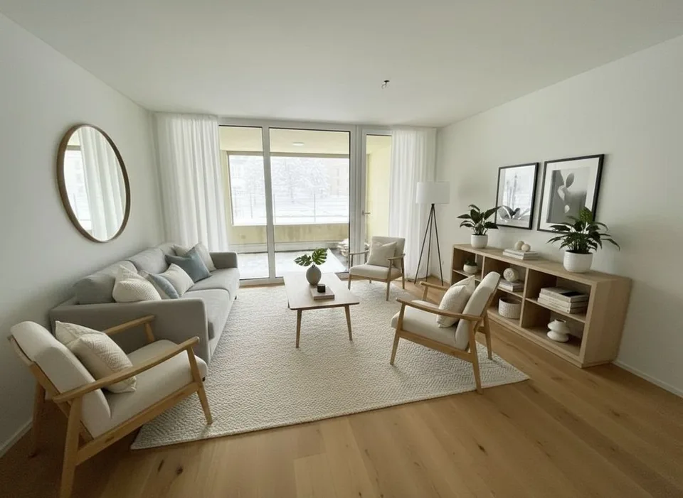 Neue 2.5-Zimmer-Wohnungen mit Loggia - Moderner Komfort, Nachhaltigkeit und Lebensqualität im Herzen des Dorfes