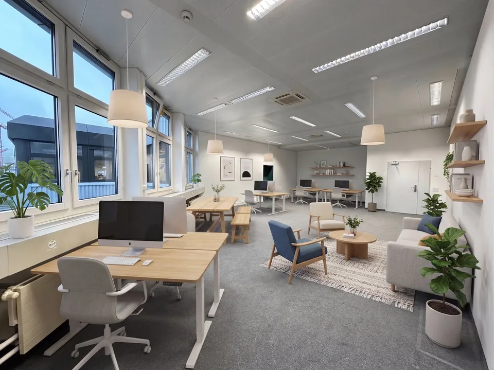 Espace de bureau lumineux au Honeywell-Platz 1 à Dielsdorf, 70 m² dans un emplacement central