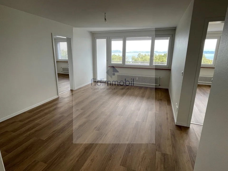Meraviglioso appartamento di 3.5 locali completamente ristrutturato a Hauterive