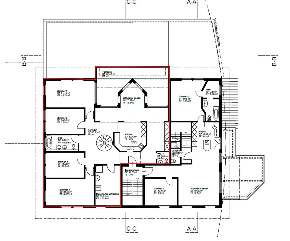 Ampio appartamento di 215 m² con sauna, galleria e grande terrazza – foto 13 di 13