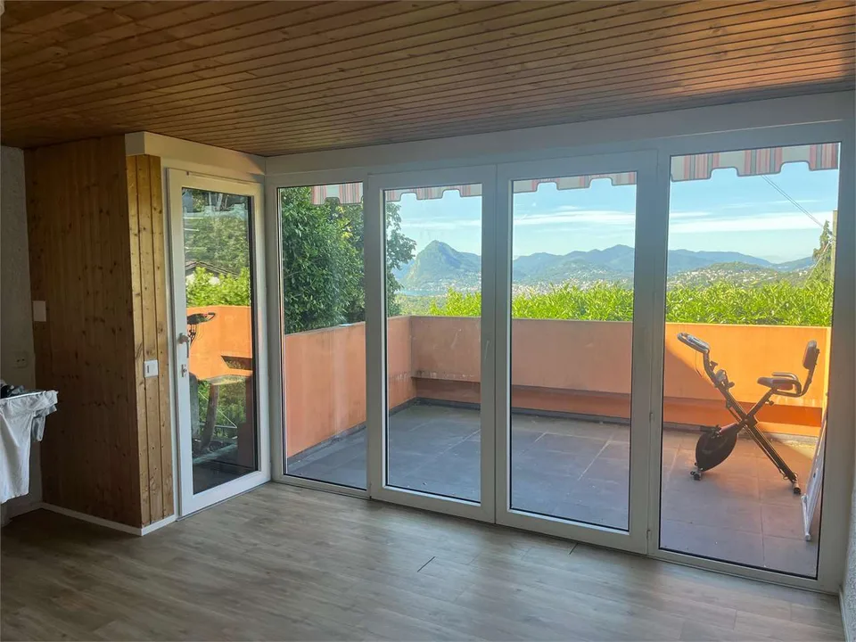 Affittasi 3 locali con vista a Sonvico