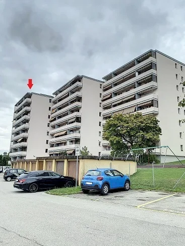 Bello appartamento di 4 locali con magnifica vista libera