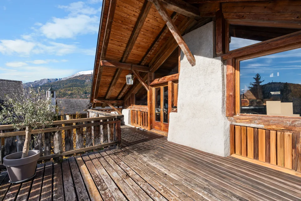 Magnifique grange rénovée au coeur du village d'Icogne