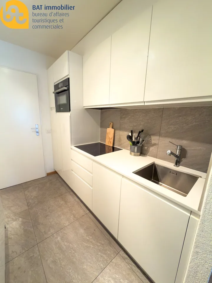 Vercorin - Studio completamente ristrutturato in residenza secondaria, vicino alle piste e ai servizi