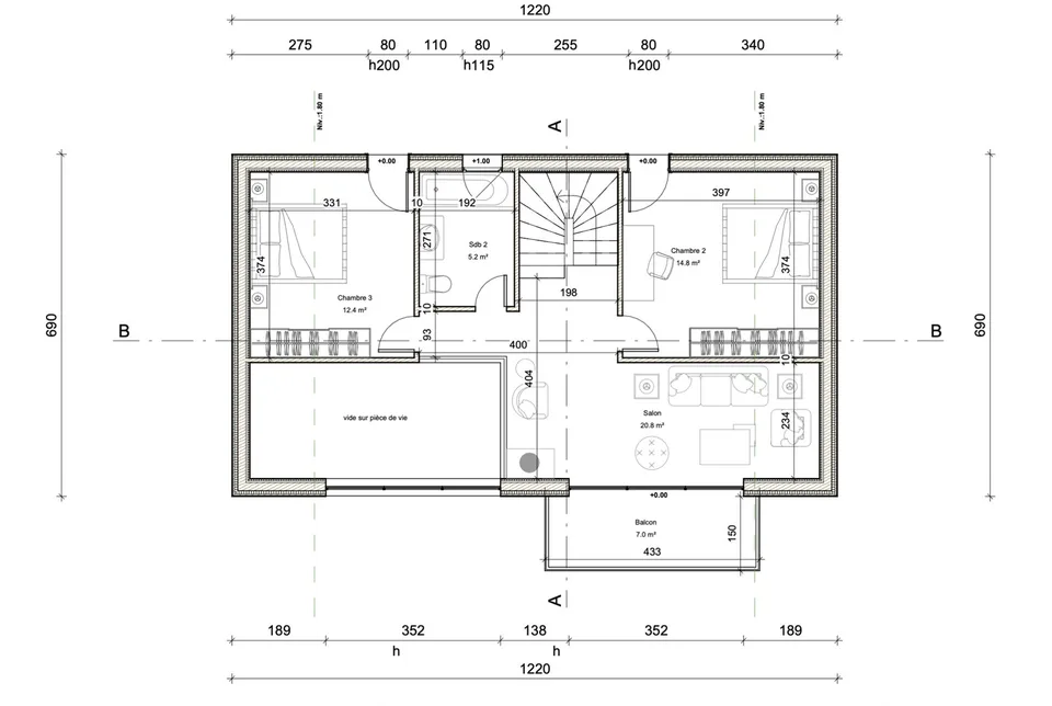Traumhafte 5,5-Zimmer-Villa mit hoher Energieeffizienz in Icogne – Foto 11 von 14