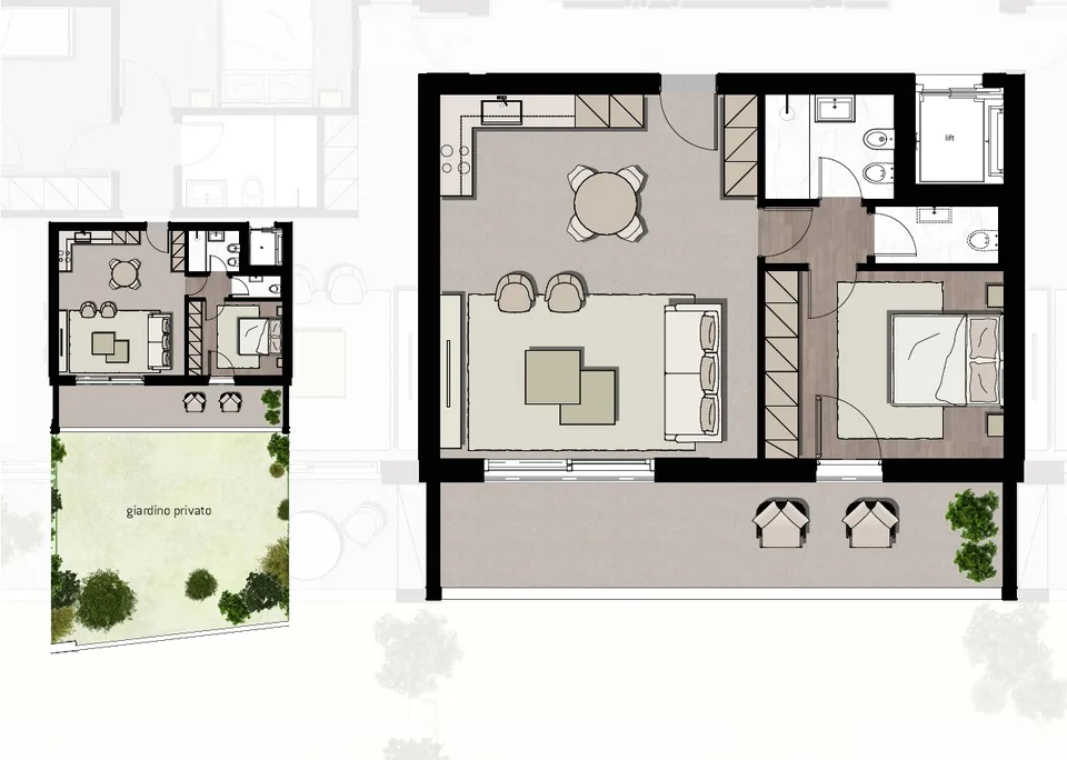 Wohnung in Rivera zur Vermietung, Neubau mit Ertrag – Foto 6 von 6