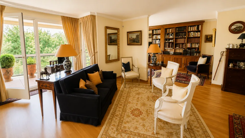 Magnifico attico di 3,5 locali con terrazza, tetto privato e vista parziale sul lago - Alle porte di Ginevra