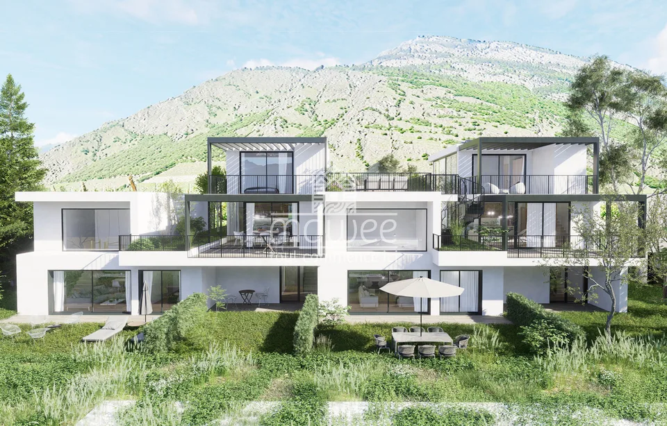 Neue contemporary Villa in Saillon - Ein erhaltenes Lebensumfeld