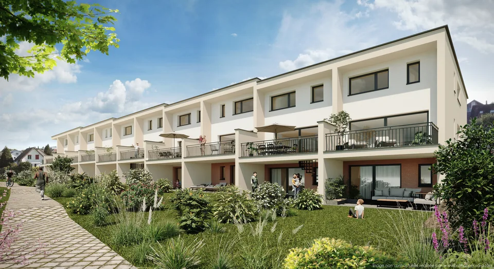 Villa adiacente situata nel bellissimo comune di Courtepin