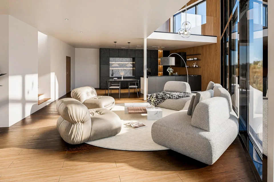 Villa moderna ad alta efficienza energetica con giardino privato