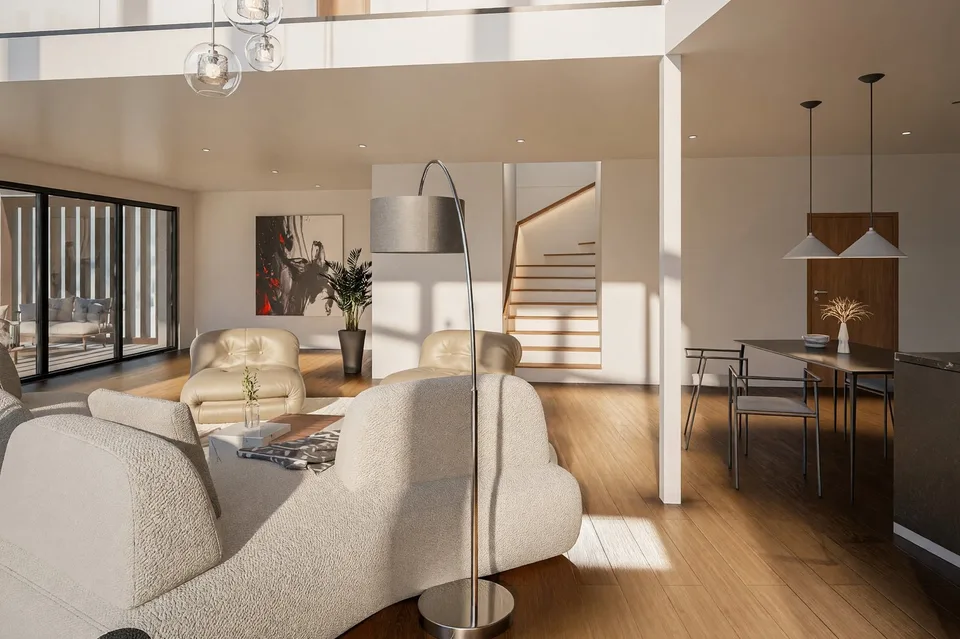 Moderne Villa mit hohem Energieeffizienzstandard und privatem Garten